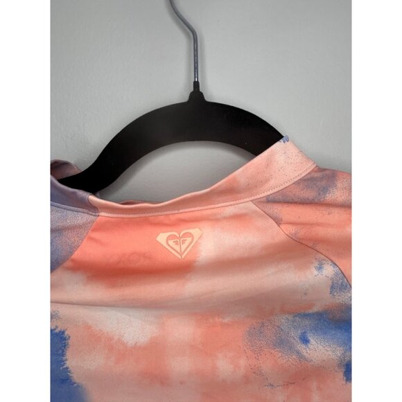 Girls Roxy Malibu story long sleeve 2-piece bathing suit size 12L NWOT - Picture 3 of 6